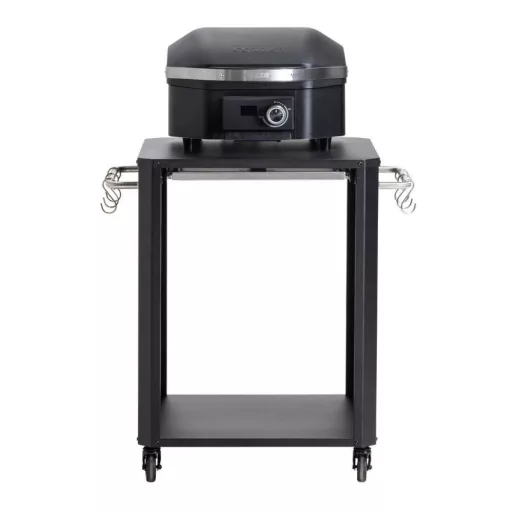 Cozze kültéri kocsi pizzakemencéhez INOX asztalkával