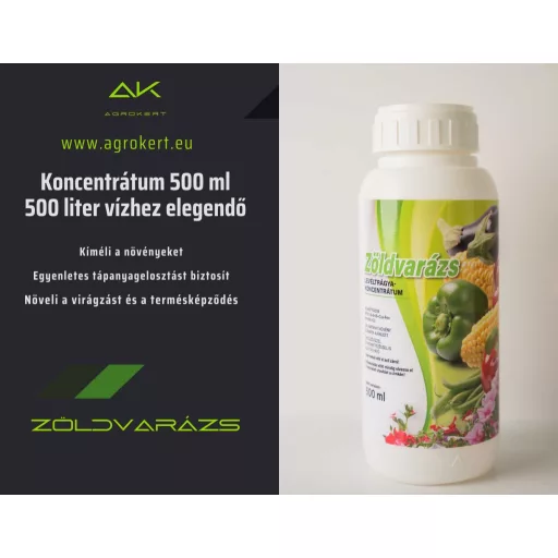 Zöldvarázs tápoldat koncentrátum 500 ml