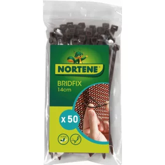 Többfunkciós gyorskötöző barna 14 cm