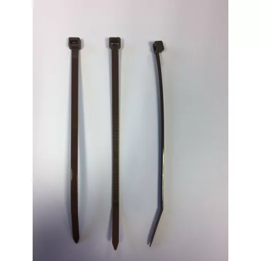 Többfunkciós gyorskötöző barna 14 cm
