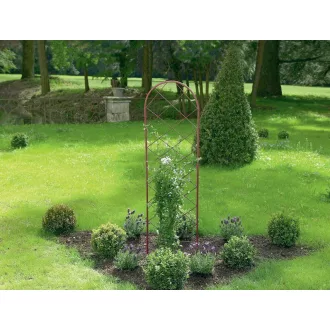 Színes félköríves növényfuttató barna 30 cm x m 1,2 m