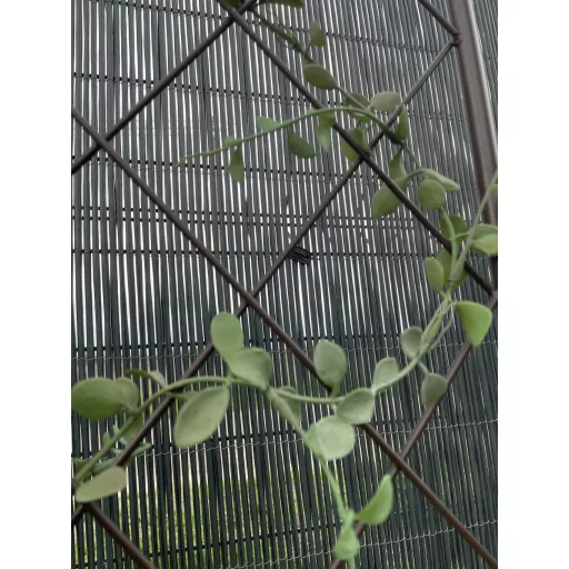 Színes félköríves növényfuttató barna 30 cm x m 1,2 m
