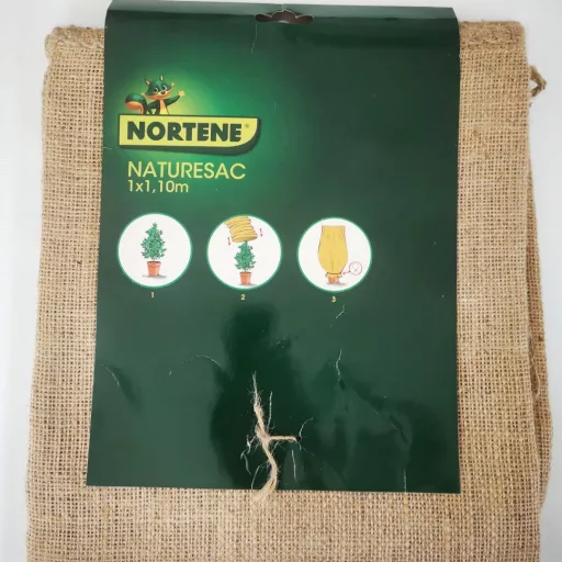 Juta átteleltető zsákok natúr 1 x 1,1  m