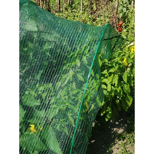 Árnyékoló raschel háló zöld 7,5 x 50