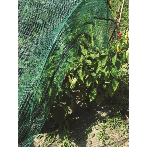 Árnyékoló raschel háló zöld 9,4 x 50