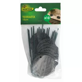 Leszúrható tüske szett fekete 15 cm x Ø 3 mm