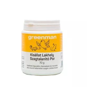 Greenman Kisállat Lakhely Szagtalanító por 70 g