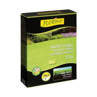 Florimo gyep műtrágya 3kg 3 in 1