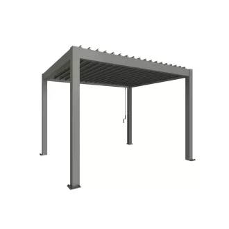 Pergola 3,5 x 3 kvarcszürke-metál / kvarcszürke metál