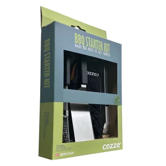   Cozze Grill Start csomag (tisztítókefe, spatula, kesztyű, csipesz)