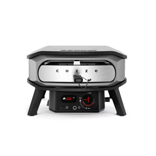 Cozze gázüzemű pizzakemence 17 PREMIUM ROTATE integrált hőmérővel, forgózsámolyos
