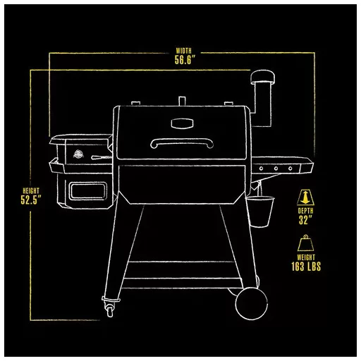 Pit Boss Pro 850 Wi-Fi  10831