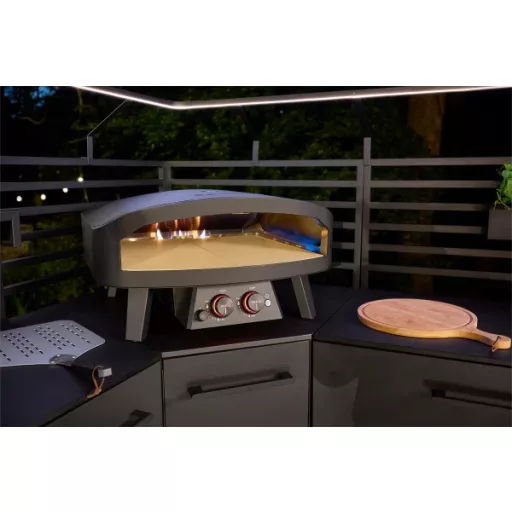 Cozze Gázüzemű Pizzakemence 24" Black Edition