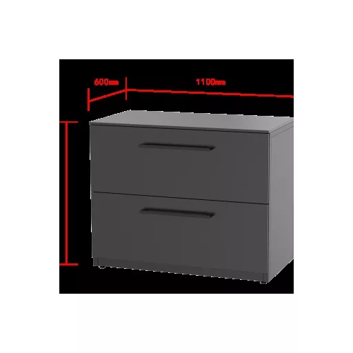 Cozze Element fiókos kültéri konyha modul 110 cm