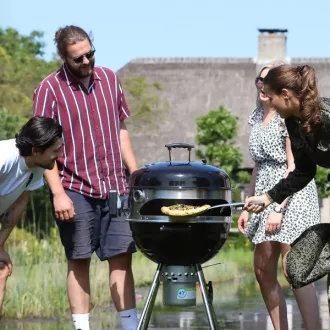 Fornetto Deluxe gömbgrill faszenes grill