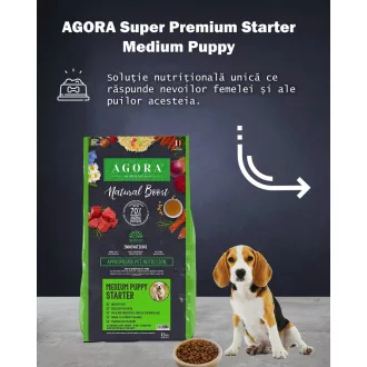 Agora közepes testű kölyökkutyáknak  Starter 3 kg