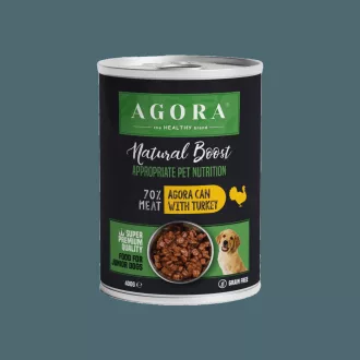 Agora Natural junior kutyáknak pulykával 400 g