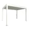 Pergola 4 x 3 sötétszürke-metál / ezüst-metál