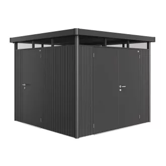 Pótajtó szerszámosházhoz | sötétszürke-metál