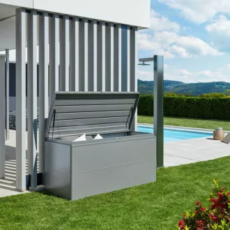 Biohort LoungeBox  kvarcszürke-metál