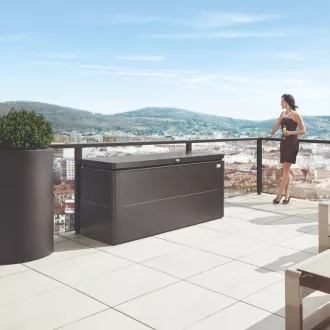 Biohort LoungeBox  sötétszürke-metál