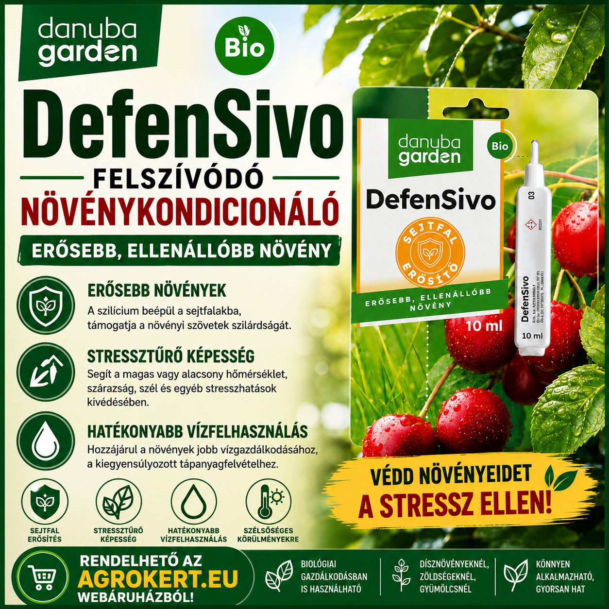 DefenSivo – A szilícium ereje a modern növénykondicionálásban